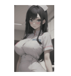 看護女子写真（個別スタンプ：34）