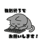 フリーズねこ（個別スタンプ：15）