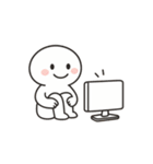 しろころのきもちスタンプ（個別スタンプ：14）