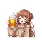 痛風と彼女（個別スタンプ：3）