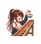 痛風と彼女（個別スタンプ：11）