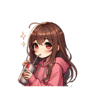 痛風と彼女（個別スタンプ：24）