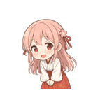 もじもじ巫女こよりちゃん♪（個別スタンプ：8）