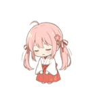 もじもじ巫女こよりちゃん♪（個別スタンプ：15）