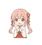 もじもじ巫女こよりちゃん♪（個別スタンプ：17）