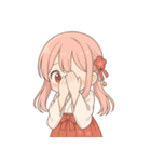 もじもじ巫女こよりちゃん♪（個別スタンプ：20）