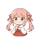 もじもじ巫女こよりちゃん♪（個別スタンプ：29）