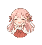 もじもじ巫女こよりちゃん♪（個別スタンプ：33）