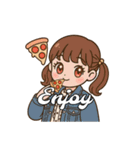 ツインテ☆ユリア 英語（個別スタンプ：5）