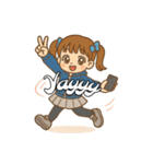 ツインテ☆ユリア 英語（個別スタンプ：6）