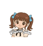 ツインテ☆ユリア 英語（個別スタンプ：8）
