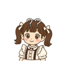 ツインテ☆ユリア 英語（個別スタンプ：9）