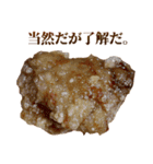 究極的に肯定するからあげ（個別スタンプ：15）