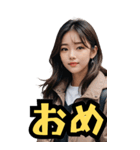 仮装女子_BIG_お姉さんのご挨拶(再販)（個別スタンプ：4）