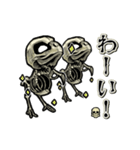 アンデッド動く⚰️スケルトリ（個別スタンプ：15）