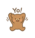 やさしいくまのごあいさつ（個別スタンプ：11）