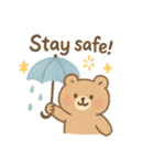 やさしいくまのごあいさつ（個別スタンプ：37）