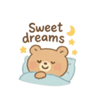 やさしいくまのごあいさつ（個別スタンプ：38）