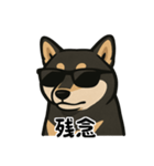 クールな柴犬（個別スタンプ：7）