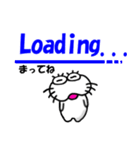 【楽しい言葉】しろアザラシの毎日（個別スタンプ：26）