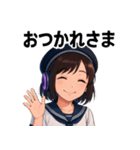 基本よく使う言葉スタンプ（個別スタンプ：6）