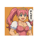 プリキン通常ドレスモードVer.1（個別スタンプ：7）