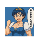 プリキン通常ドレスモードVer.1（個別スタンプ：13）