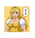 プリキン通常ドレスモードVer.1（個別スタンプ：23）