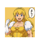 プリキン通常ドレスモードVer.1（個別スタンプ：24）