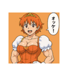 プリキン通常ドレスモードVer.1（個別スタンプ：40）
