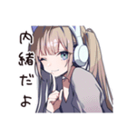 可愛い夜更かし女子たち（個別スタンプ：8）