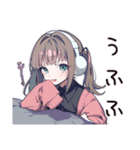 可愛い夜更かし女子たち（個別スタンプ：30）