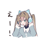 可愛い夜更かし女子たち（個別スタンプ：38）
