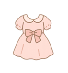 かわいい子ども服・ドレス・女の子の服（個別スタンプ：1）