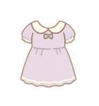 かわいい子ども服・ドレス・女の子の服（個別スタンプ：7）
