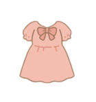 かわいい子ども服・ドレス・女の子の服（個別スタンプ：10）