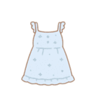 かわいい子ども服・ドレス・女の子の服（個別スタンプ：11）