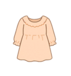 かわいい子ども服・ドレス・女の子の服（個別スタンプ：12）