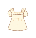 かわいい子ども服・ドレス・女の子の服（個別スタンプ：17）