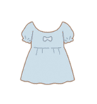 かわいい子ども服・ドレス・女の子の服（個別スタンプ：19）