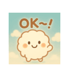 ふわりん日常スタンプ（個別スタンプ：9）