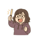 オタクな腐女子さん（個別スタンプ：5）