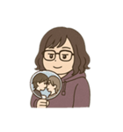 オタクな腐女子さん（個別スタンプ：9）