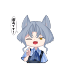 擬人化猫がたくさん褒めてくれるスタンプ（個別スタンプ：6）