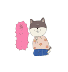 マメシバさんの日常。（個別スタンプ：9）