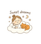 ゆるバレリーナとねこの毎日スタンプ⑥（個別スタンプ：6）