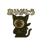 忍ネコのごあいさつスタンプ（個別スタンプ：39）