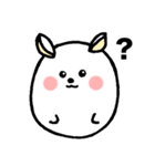この形でリスです（個別スタンプ：9）
