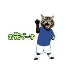 ニャンコのサッカー 猫 ネコ 日常（個別スタンプ：14）