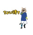 ニャンコのサッカー 猫 ネコ 日常（個別スタンプ：22）